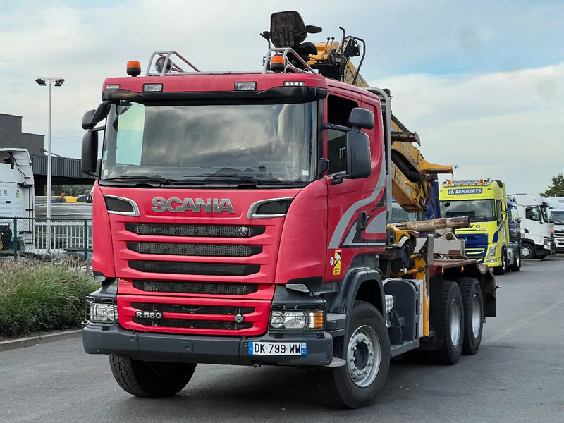 Scania R580 6x4 full steel*3pedal opticruise*R580 V8* - Timber truck: picture 1 Scania R580 6x4 full steel*3pedal opticruise*R580 V8* - Timber truck: picture 1