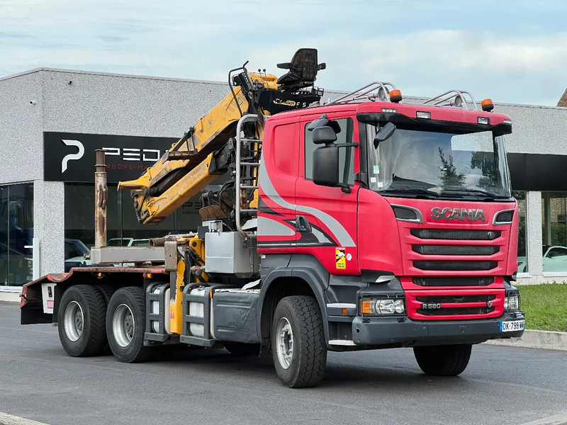 Scania R580 6x4 full steel*3pedal opticruise*R580 V8* - Timber truck: picture 3 Scania R580 6x4 full steel*3pedal opticruise*R580 V8* - Timber truck: picture 3