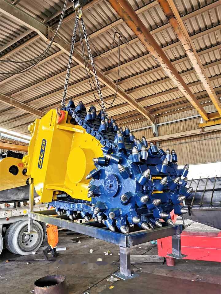 AME Chain Drum Cutter (DC 20) - Attachment for Excavator: picture 4 AME Chain Drum Cutter (DC 20) - Attachment for Excavator: picture 4