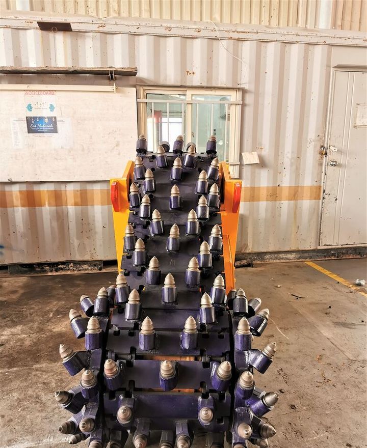 AME Chain Drum Cutter (DC 30) - Attachment for Excavator: picture 1 AME Chain Drum Cutter (DC 30) - Attachment for Excavator: picture 1