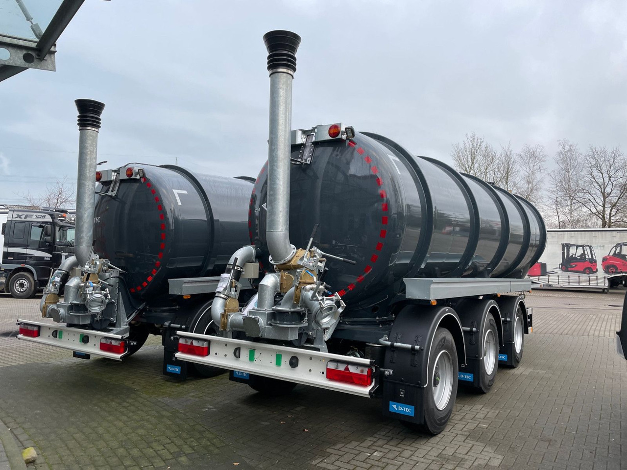 New Tank semi-trailer D-TEC TANKTRAILER FV2011-20-R295 D-TEC Gülletanker FV2011 Zwangslenkung: picture 14