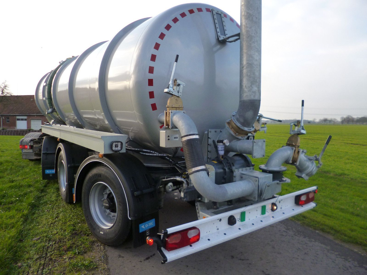 New Tank semi-trailer D-TEC TANKTRAILER FV2011-20-R295 D-TEC Gülletanker FV2011 Zwangslenkung: picture 9