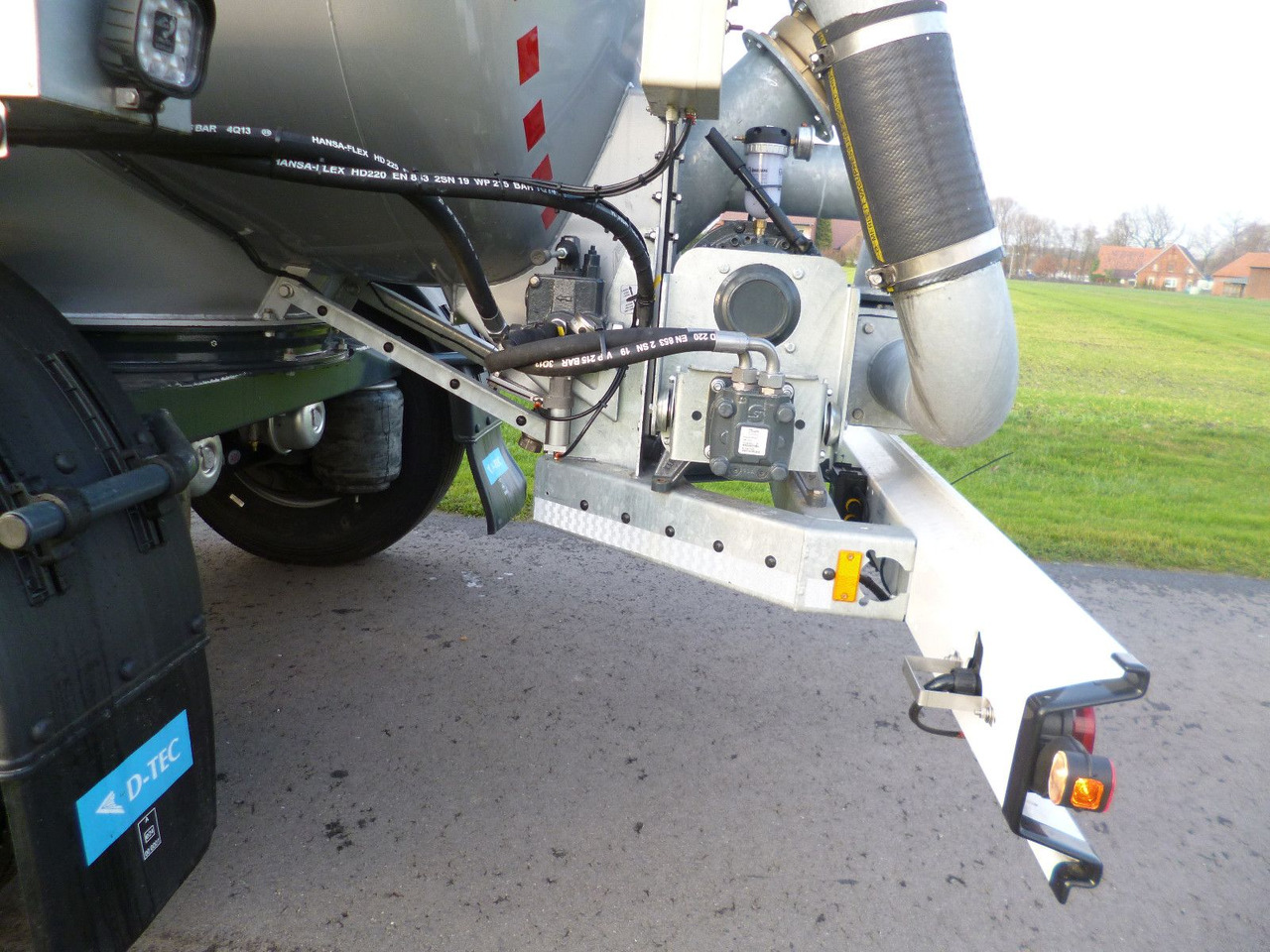 New Tank semi-trailer D-TEC TANKTRAILER FV2011-20-R295 D-TEC Gülletanker FV2011 Zwangslenkung: picture 11