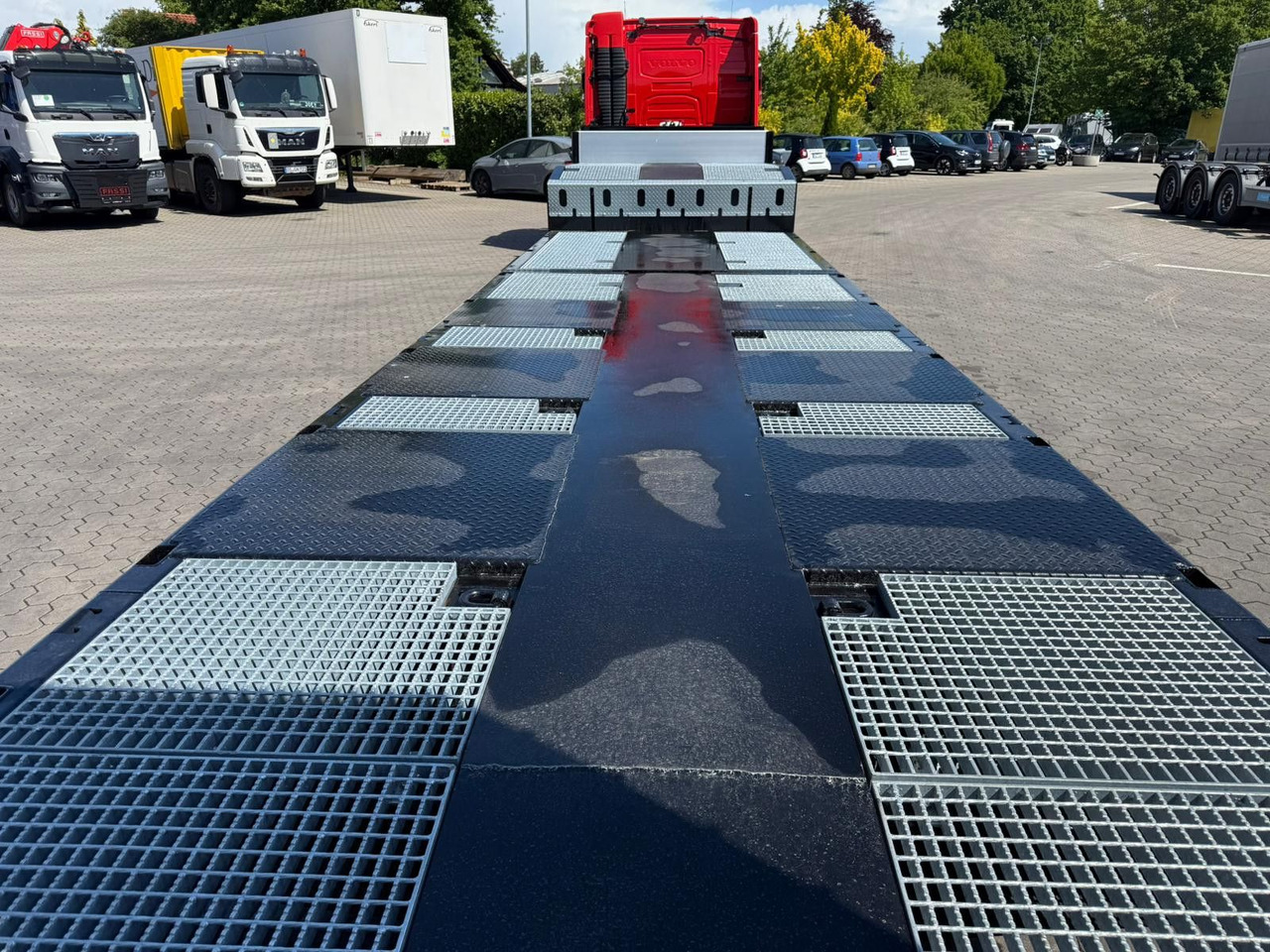 Low loader semi-trailer Kässbohrer SLS.HS Tieflader mit hydr. Schwanenhals: picture 8