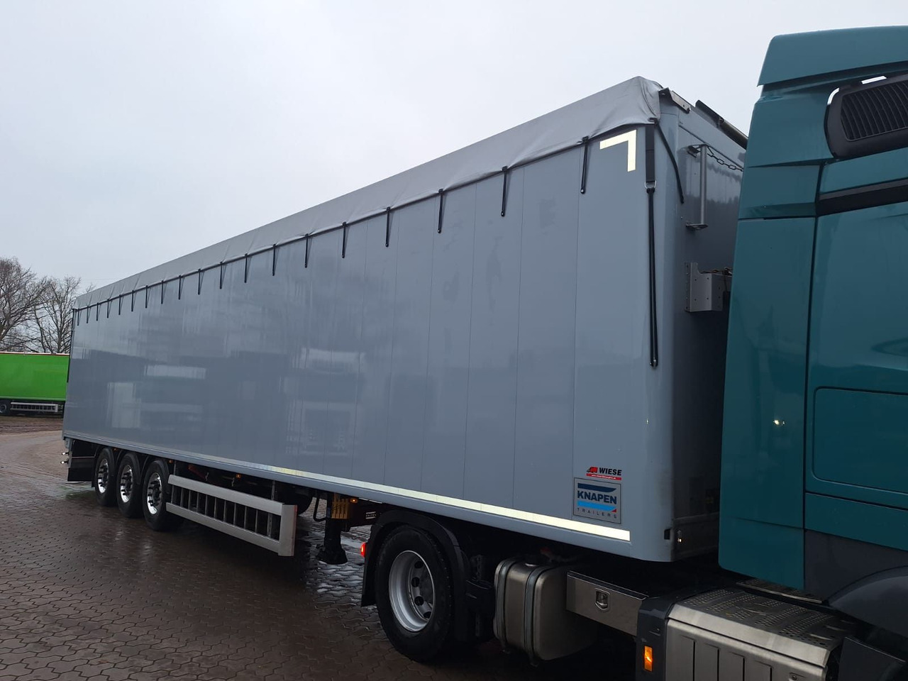 Knapen K100 A5060 ECOTOP aut. Verdeck, Agrar - Walking floor semi-trailer: picture 2 Knapen K100 A5060 ECOTOP aut. Verdeck, Agrar - Walking floor semi-trailer: picture 2