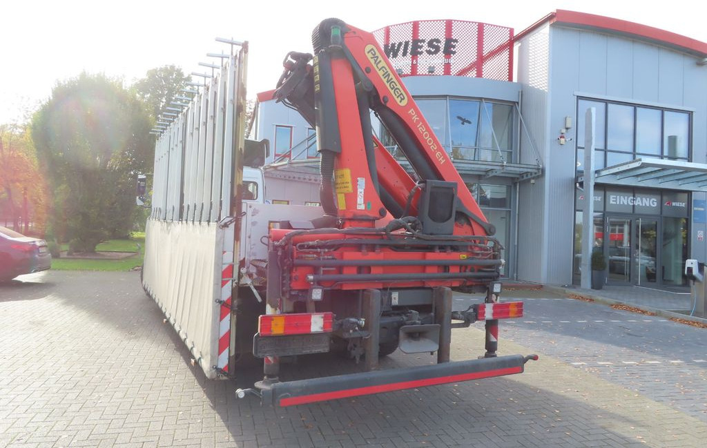 Mercedes-Benz Axor 1833 L - Glastransporter Kran Palfinger - Dropside/ Flatbed truck, Crane truck: picture 5 Mercedes-Benz Axor 1833 L - Glastransporter Kran Palfinger - Dropside/ Flatbed truck, Crane truck: picture 5