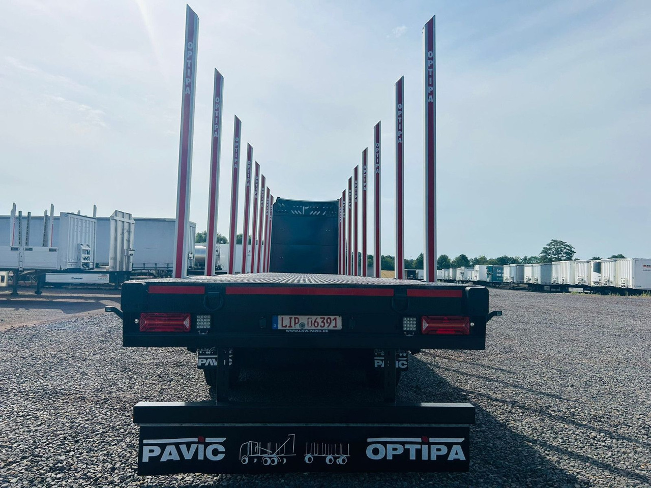 PAVIC PRSH27 Plateau Rungen Schnellwechselsystem - Timber semi-trailer: picture 5 PAVIC PRSH27 Plateau Rungen Schnellwechselsystem - Timber semi-trailer: picture 5