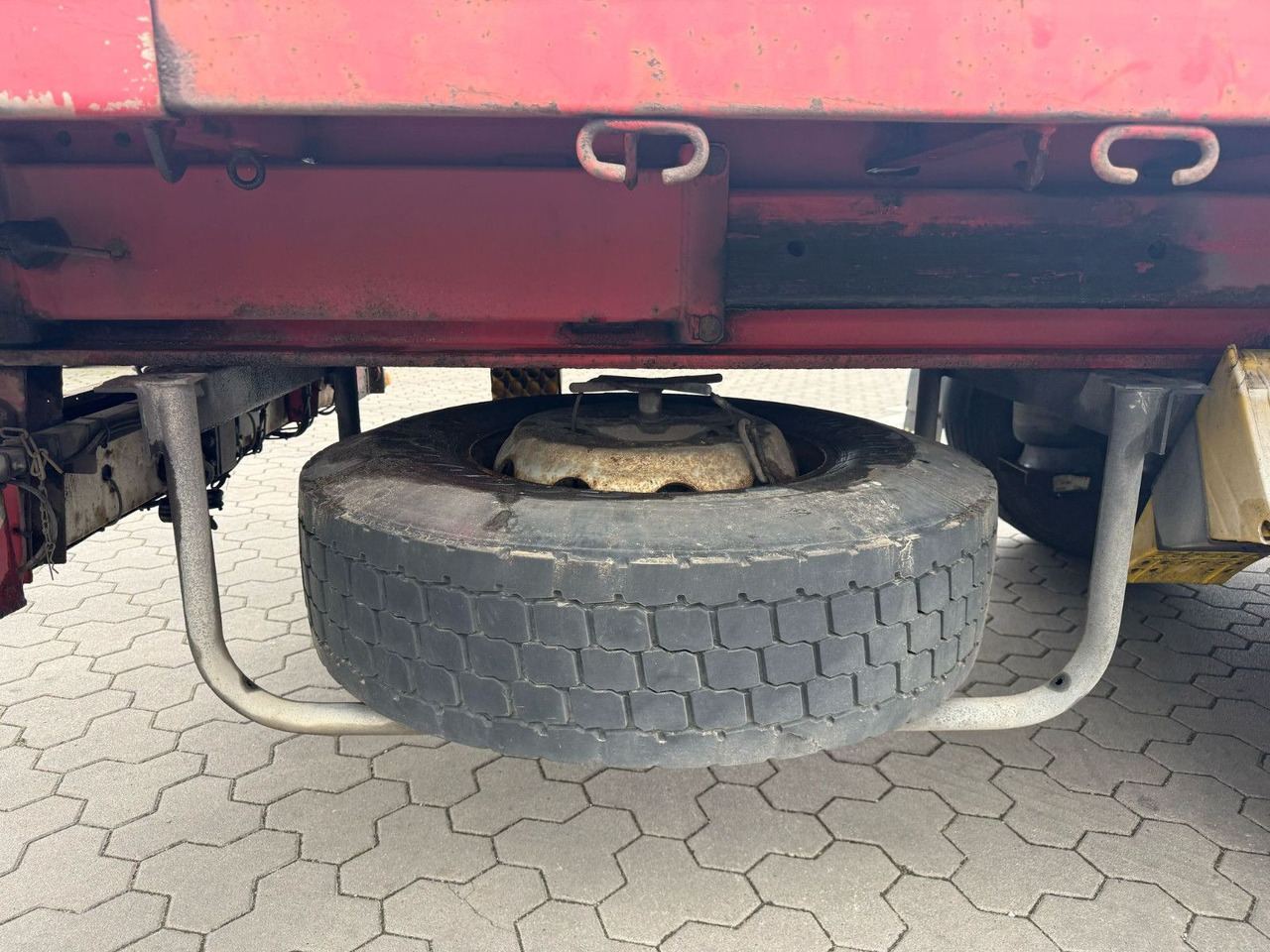 Dropside/ Flatbed semi-trailer Schwarzmüller SPA 3/E Plattform Auflieger mit Schwerlastwinden: picture 10