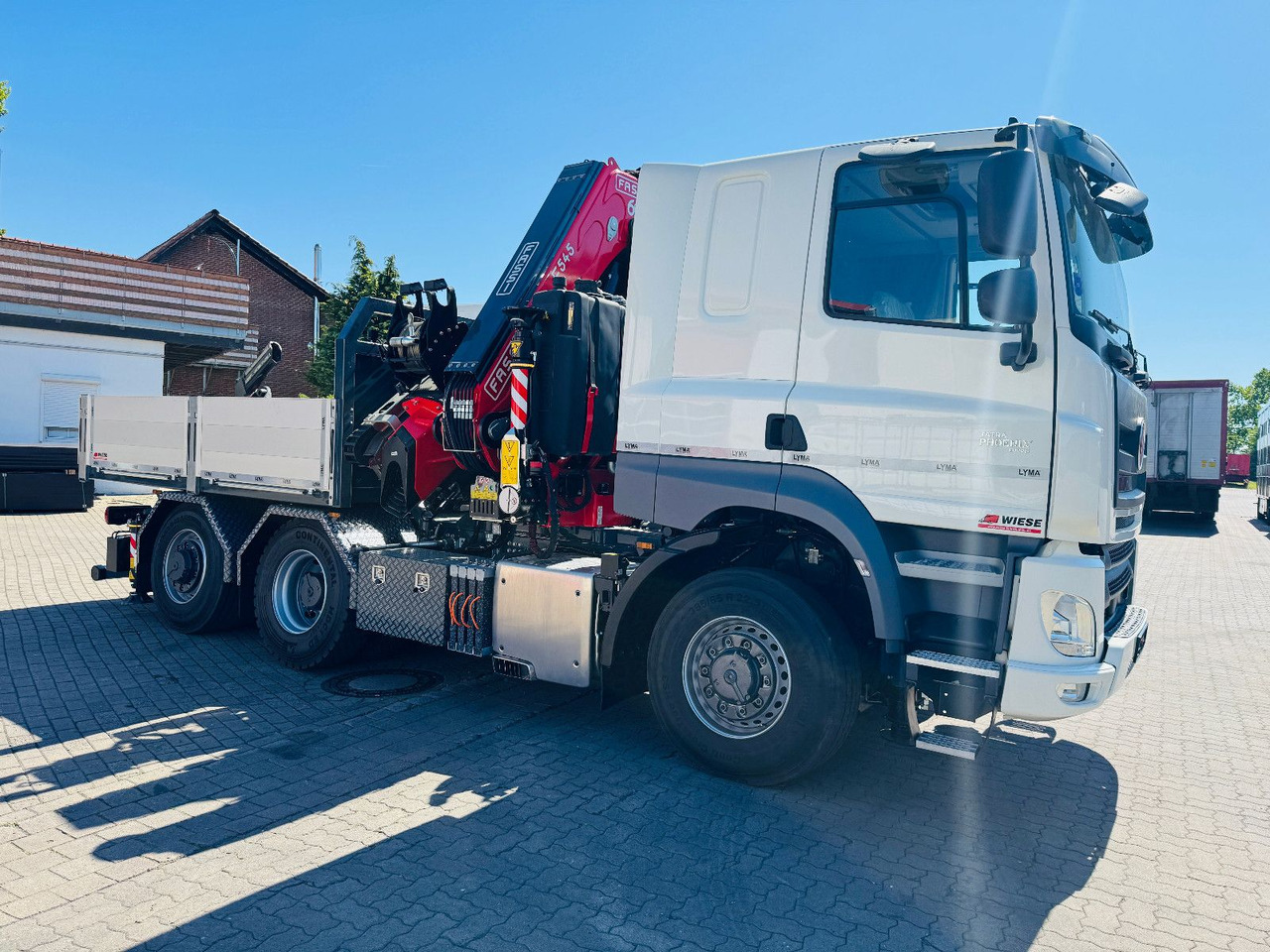 Crane truck Tatra 6x6x6 Phoenix Fassi F545RA.2.27 L214 V20: picture 11