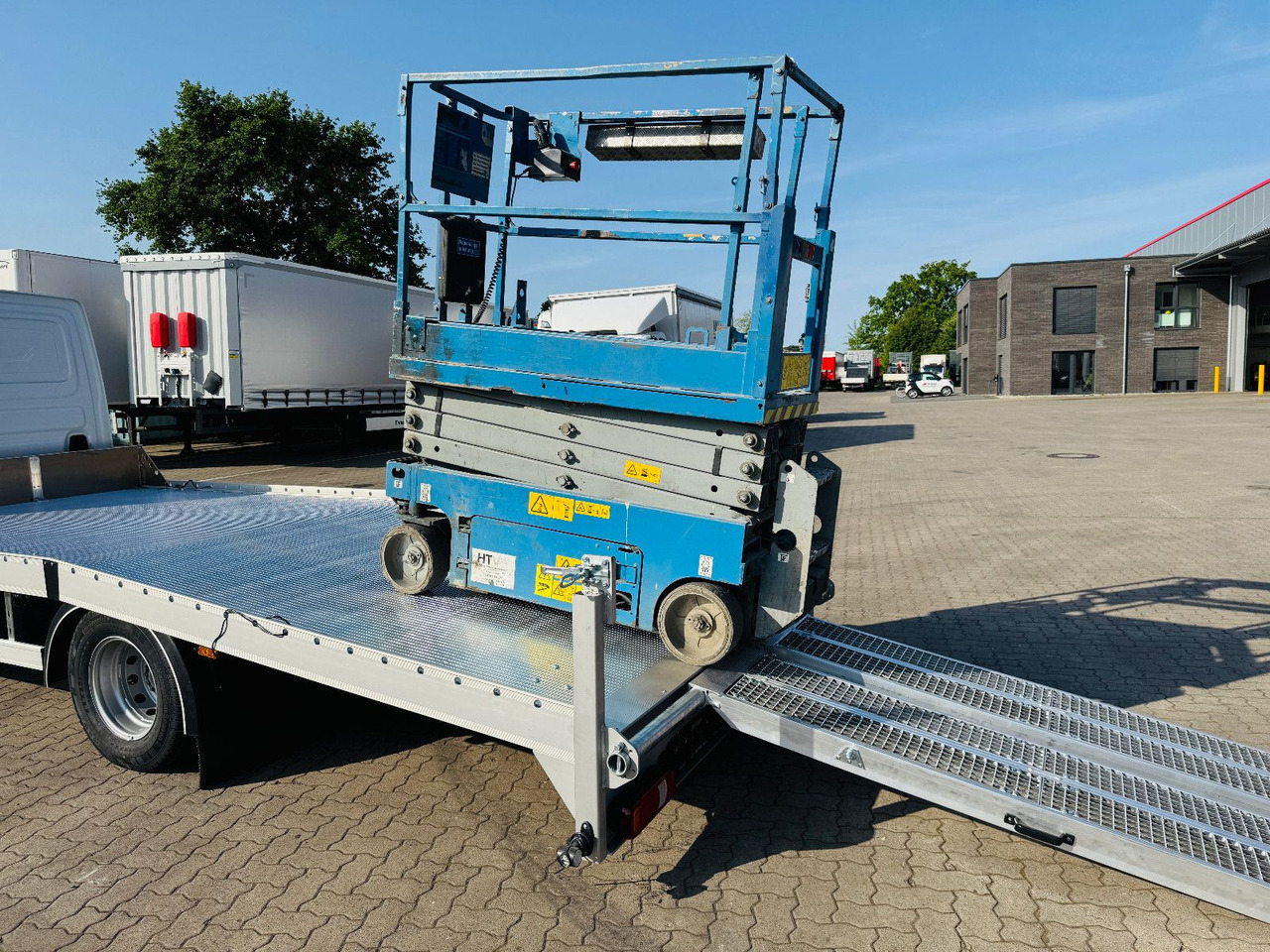 Van Iveco 70C18HA, Maschinen & Arbeitsbühnentrans. 2940kg!: picture 15