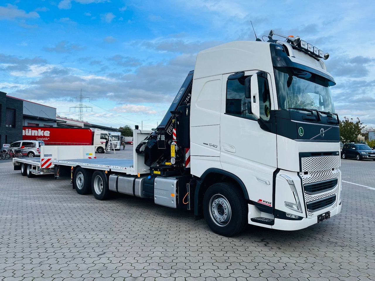 Volvo FH540 6x2 Containerpritsche mit F545RA.2.26 - Crane truck: picture 4 Volvo FH540 6x2 Containerpritsche mit F545RA.2.26 - Crane truck: picture 4