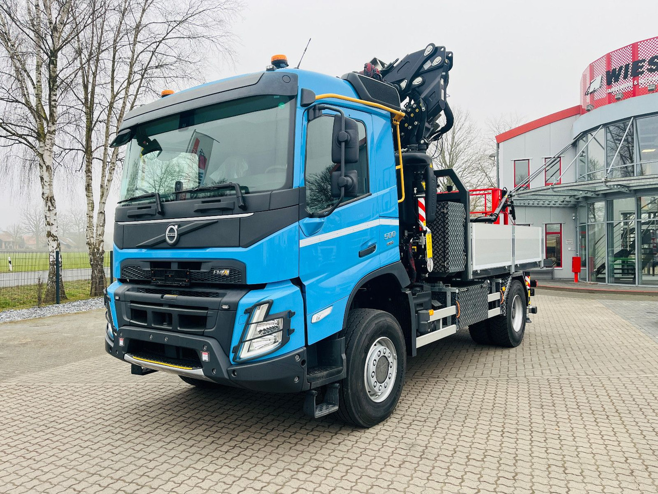 Volvo FMX 500 inkl. F345RB.2.24 & L324 +V20 & Korb - Dropside/ Flatbed truck, Crane truck: picture 1 Volvo FMX 500 inkl. F345RB.2.24 & L324 +V20 & Korb - Dropside/ Flatbed truck, Crane truck: picture 1