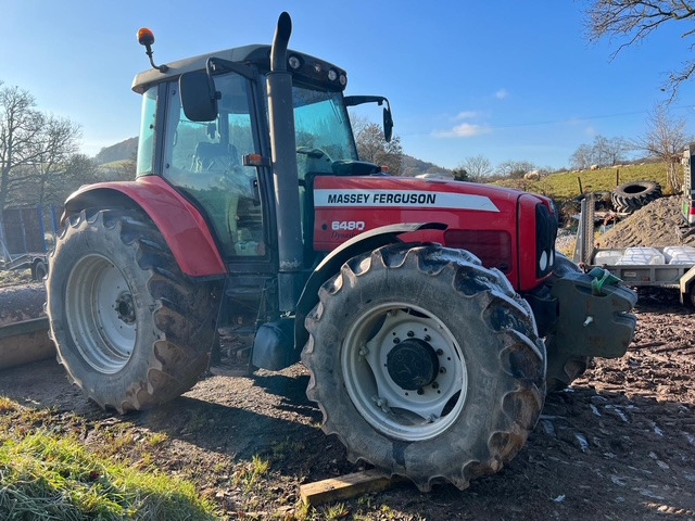 MASSEY FERGUSON 6480 DYNASHIFT - Farm tractor: picture 2 MASSEY FERGUSON 6480 DYNASHIFT - Farm tractor: picture 2
