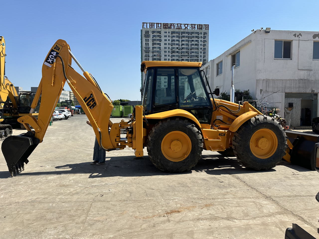 JCB 4CX - Backhoe loader: picture 1 JCB 4CX - Backhoe loader: picture 1