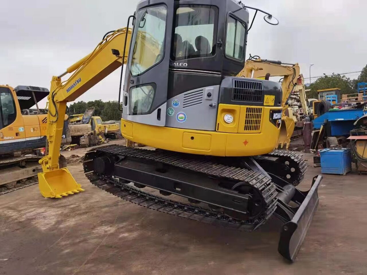 KOMATSU PC78US - Mini excavator: picture 3 KOMATSU PC78US - Mini excavator: picture 3