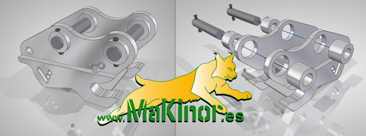 Makinor ENM - Quick coupler for Mini excavator: picture 5 Makinor ENM - Quick coupler for Mini excavator: picture 5