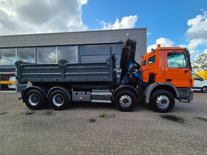 Mercedes-Benz Actros 3241 8X4 Containersysteem/ 20T HMF crane/ Manual - Hook lift truck, Crane truck: picture 4 Mercedes-Benz Actros 3241 8X4 Containersysteem/ 20T HMF crane/ Manual - Hook lift truck, Crane truck: picture 4