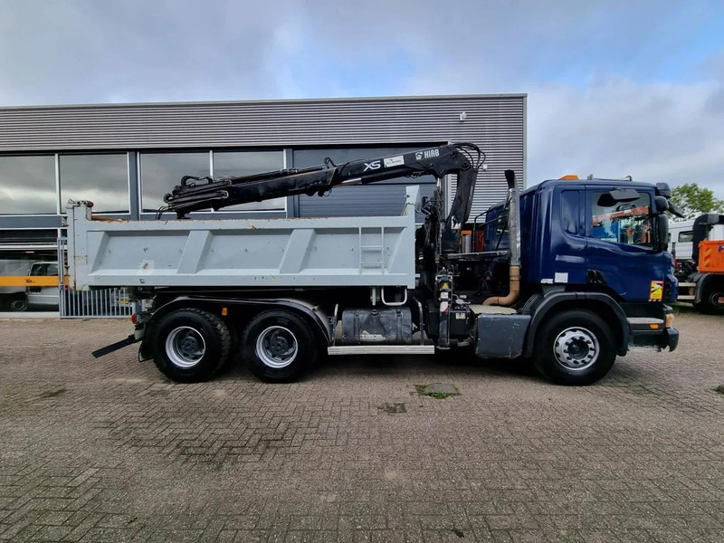 Scania P380 6X4/ Drieseitenkipper/ Hiabkrane 166 XS/ Greifer - Tipper, Crane truck: picture 4 Scania P380 6X4/ Drieseitenkipper/ Hiabkrane 166 XS/ Greifer - Tipper, Crane truck: picture 4