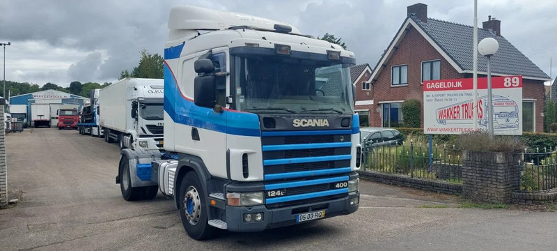 Scania R124-400 4x2 TRUCKHEAD + KIPPER HYDRAULIC + AIRO + RETARDER - Tractor unit: picture 3 Scania R124-400 4x2 TRUCKHEAD + KIPPER HYDRAULIC + AIRO + RETARDER - Tractor unit: picture 3