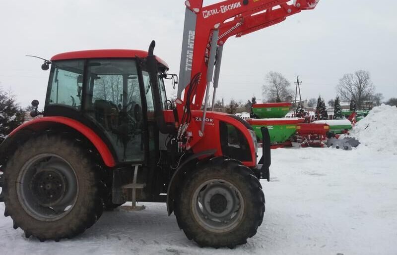 Metal-Technik für ZETOR PROXIMA 80, 90, 100 - Front loader for tractor: picture 1 Metal-Technik für ZETOR PROXIMA 80, 90, 100 - Front loader for tractor: picture 1