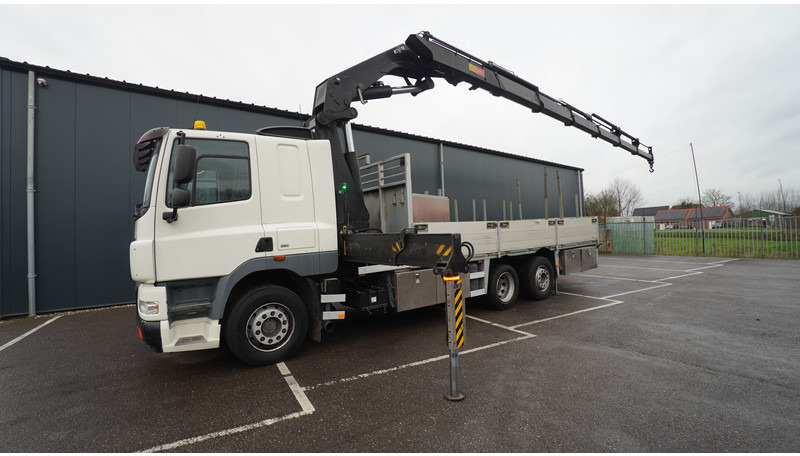 DAF CF 85.360 6x2 OPEN BOX WITH HMF 4720 CRANE - Crane truck: picture 2 DAF CF 85.360 6x2 OPEN BOX WITH HMF 4720 CRANE - Crane truck: picture 2