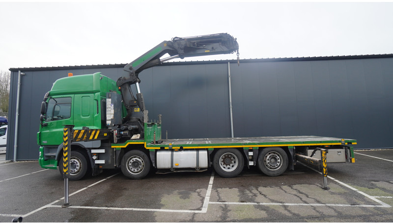 DAF CF 85.410 8X2 OPEN BOX WITH PALFINGER 42502 CRANE - Crane truck: picture 1 DAF CF 85.410 8X2 OPEN BOX WITH PALFINGER 42502 CRANE - Crane truck: picture 1