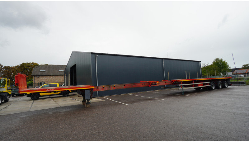 Nooteboom 3 AXLE FLATBED 3X EXTENDABLE TRAILER 43.95mtr TOTAL LENGHT - Dropside/ Flatbed semi-trailer: picture 1 Nooteboom 3 AXLE FLATBED 3X EXTENDABLE TRAILER 43.95mtr TOTAL LENGHT - Dropside/ Flatbed semi-trailer: picture 1