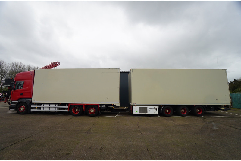 Scania R 580 V8 6X2 FRIGO RETARDER IN COMBI WITH BURG TRAILER - Refrigerator truck: picture 1 Scania R 580 V8 6X2 FRIGO RETARDER IN COMBI WITH BURG TRAILER - Refrigerator truck: picture 1