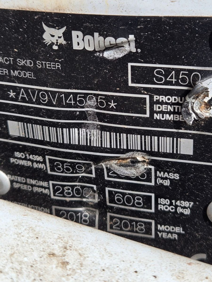 Bobcat S450 - Wheel loader: picture 2 Bobcat S450 - Wheel loader: picture 2