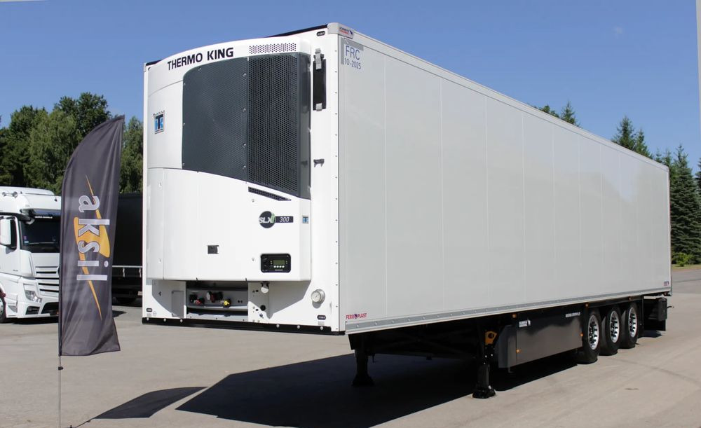Schmitz Cargobull FP 60 V7 Thermo King SLXi 300 / JAK NOWA / ŚCIANA 7 CM / - Refrigerator semi-trailer: picture 1 Schmitz Cargobull FP 60 V7 Thermo King SLXi 300 / JAK NOWA / ŚCIANA 7 CM / - Refrigerator semi-trailer: picture 1