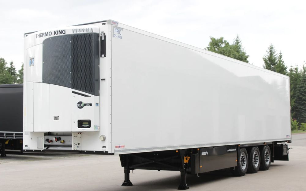 Schmitz Cargobull FP 60 V7 Thermo King SLXi 300 / ŚWIATŁA LED / JAK NOWA / ŚCIANA 7 CM / - Refrigerator semi-trailer: picture 1 Schmitz Cargobull FP 60 V7 Thermo King SLXi 300 / ŚWIATŁA LED / JAK NOWA / ŚCIANA 7 CM / - Refrigerator semi-trailer: picture 1
