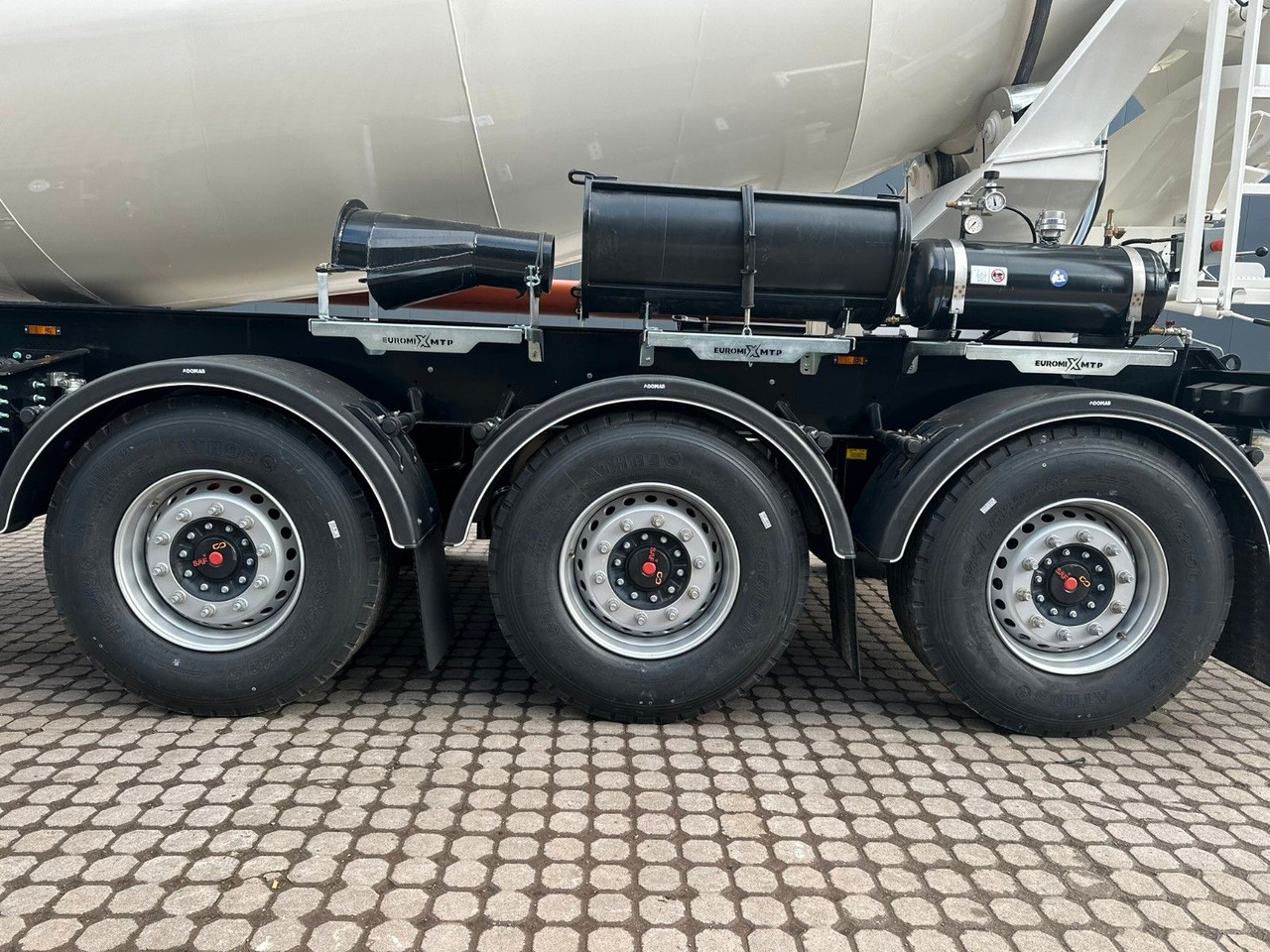 Concrete mixer truck EUROMIX MTP - 12m³ Betonmischer-Auflieger: picture 12