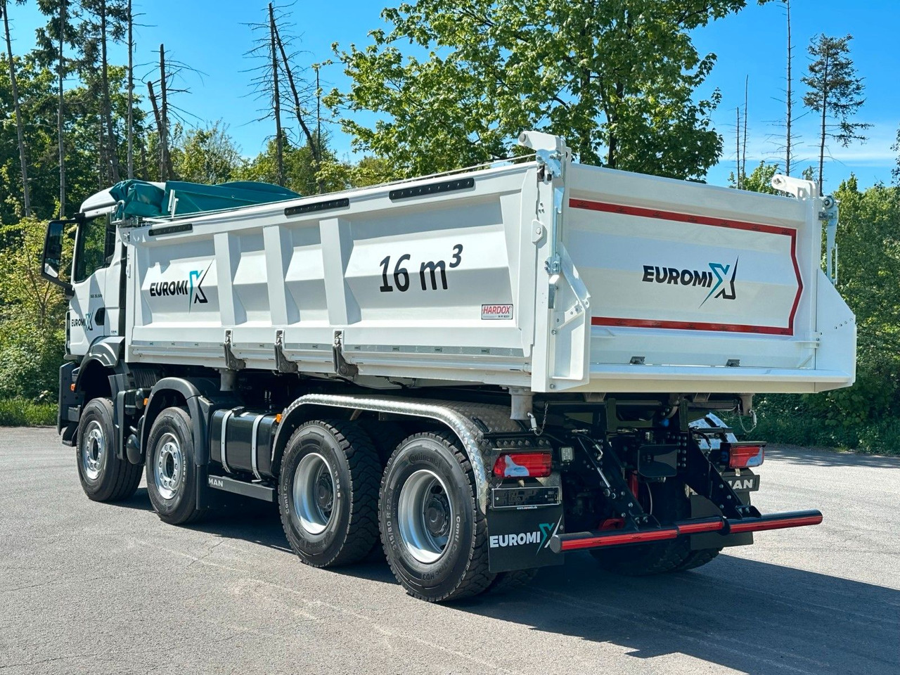 MAN TGS 35.520 8x4 EuromixMTP 3-Seiten-Kipper - Tipper: picture 4 MAN TGS 35.520 8x4 EuromixMTP 3-Seiten-Kipper - Tipper: picture 4