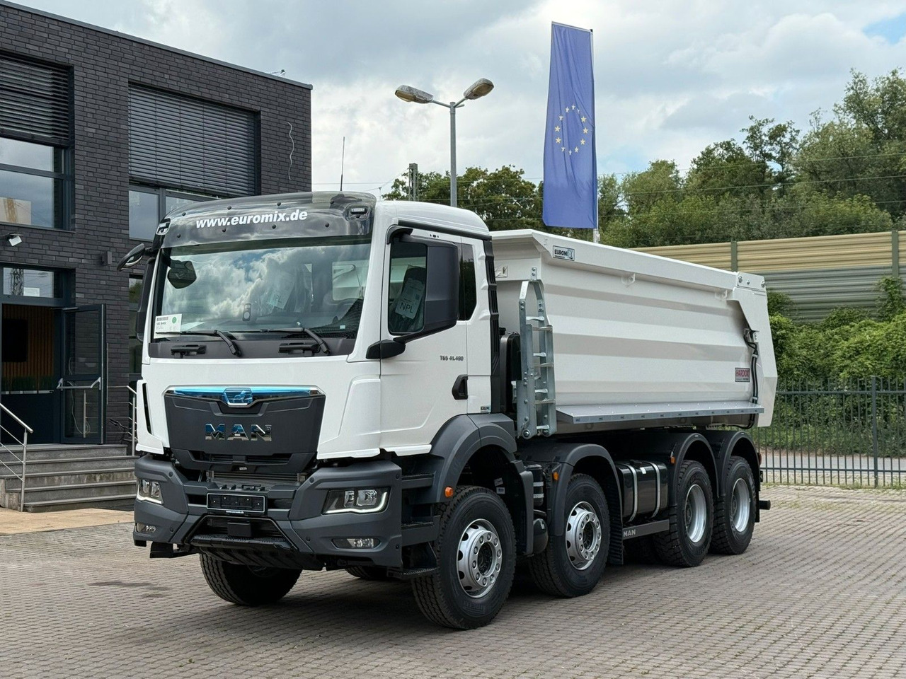 MAN TGS 41.480 BB 8X4 Hydraulische Klappe - Tipper: picture 4 MAN TGS 41.480 BB 8X4 Hydraulische Klappe - Tipper: picture 4