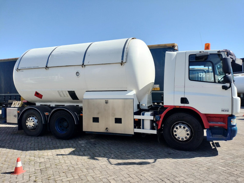 DAF FAN CF75. 6x2 -24030 Liter Gas tank truck ID 2.166 Rootselaar, flowmeter, pump, sunroof on tank - Tank truck: picture 2 DAF FAN CF75. 6x2 -24030 Liter Gas tank truck ID 2.166 Rootselaar, flowmeter, pump, sunroof on tank - Tank truck: picture 2