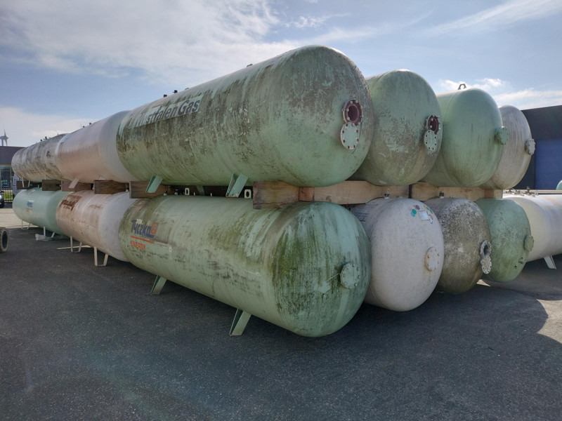 Fuel tank De Visser used 2700L & 4850L gastanks - Gas, Gaz, LPG, GPL, Propane, Butane tanks aboveground Used tanks: picture 1