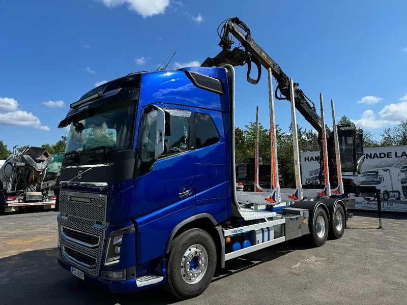 Volvo FH 6x4, Timber-truck + Jonsered 1080, 2017 - Timber truck, Crane truck: picture 2 Volvo FH 6x4, Timber-truck + Jonsered 1080, 2017 - Timber truck, Crane truck: picture 2