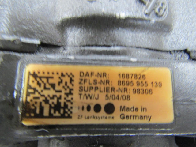 DAF XF 105 460 (MX340SI) POWER STEERING PUMP P/NO 1687826 - Steering for Truck: picture 2 DAF XF 105 460 (MX340SI) POWER STEERING PUMP P/NO 1687826 - Steering for Truck: picture 2