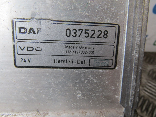 DAF XF 95 EGAS UNIT P/NO 0375228 - ECU for Truck: picture 2 DAF XF 95 EGAS UNIT P/NO 0375228 - ECU for Truck: picture 2