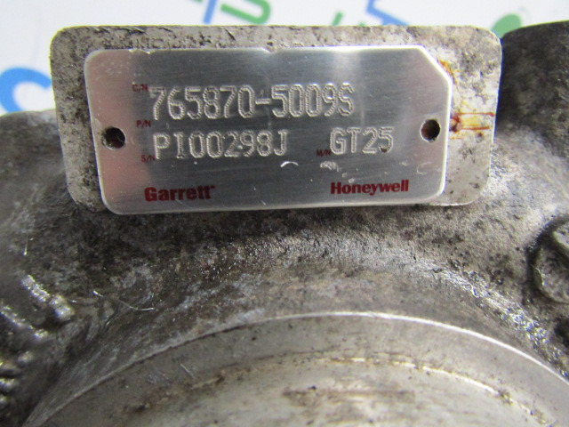 HINO 300 SERIES GARRETT TURBO TYPE GT25 P/NO P100298J - Turbo for Truck: picture 3 HINO 300 SERIES GARRETT TURBO TYPE GT25 P/NO P100298J - Turbo for Truck: picture 3