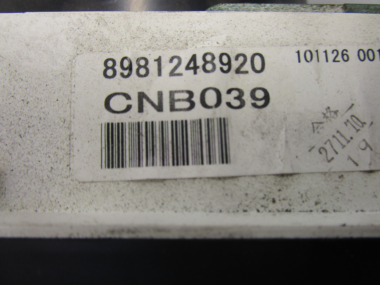 ISUZU NQR CLOCK CLUSTER AND TACHO P/NO 8981248920 - Electrical system for Truck: picture 2 ISUZU NQR CLOCK CLUSTER AND TACHO P/NO 8981248920 - Electrical system for Truck: picture 2