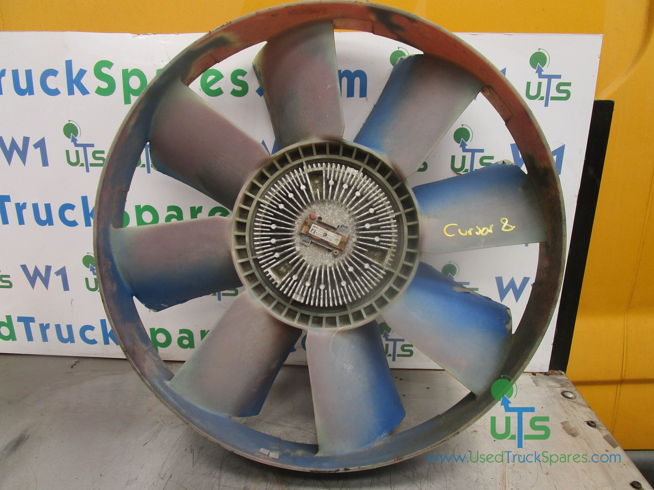 IVECO CURSOR 8 VISCUSS FAN COMPLETE P/NO 29037/500342509 - Engine and parts for Truck: picture 1 IVECO CURSOR 8 VISCUSS FAN COMPLETE P/NO 29037/500342509 - Engine and parts for Truck: picture 1