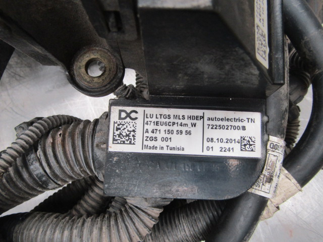 MERCEDES ACTROS MP4 OM471-6 ENGINE ECU WIRING HARNESS P/NO 471 150 5956 - Electrical system for Truck: picture 2 MERCEDES ACTROS MP4 OM471-6 ENGINE ECU WIRING HARNESS P/NO 471 150 5956 - Electrical system for Truck: picture 2