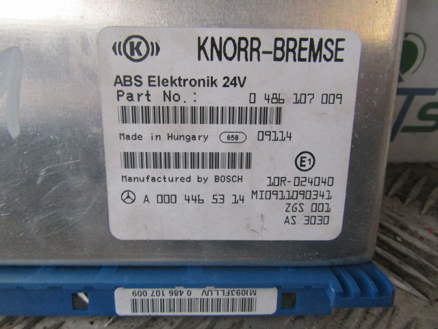 MERCEDES AXOR ABS ECU P/NO A0004465314 - ECU for Truck: picture 2 MERCEDES AXOR ABS ECU P/NO A0004465314 - ECU for Truck: picture 2