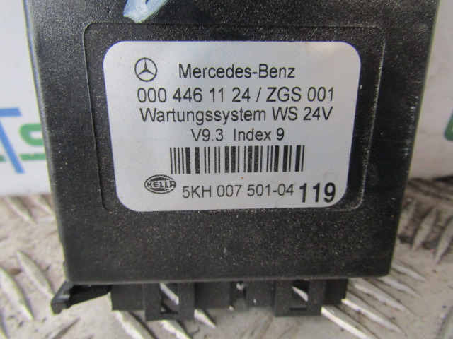 MERCEDES AXOR CONTROL UNIT P/NO 0004461124/ZGS 001 - ECU for Truck: picture 2 MERCEDES AXOR CONTROL UNIT P/NO 0004461124/ZGS 001 - ECU for Truck: picture 2