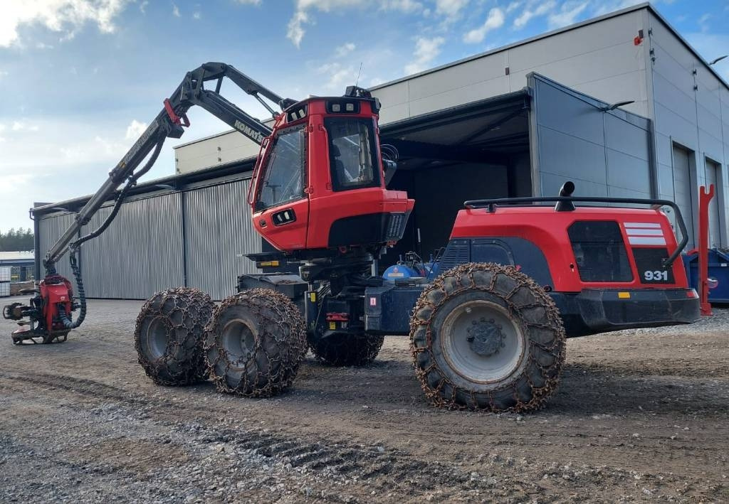 Komatsu 931  - Forestry harvester: picture 1 Komatsu 931  - Forestry harvester: picture 1