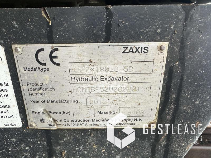 Hitachi ZX180LC-5B - Crawler excavator: picture 5 Hitachi ZX180LC-5B - Crawler excavator: picture 5