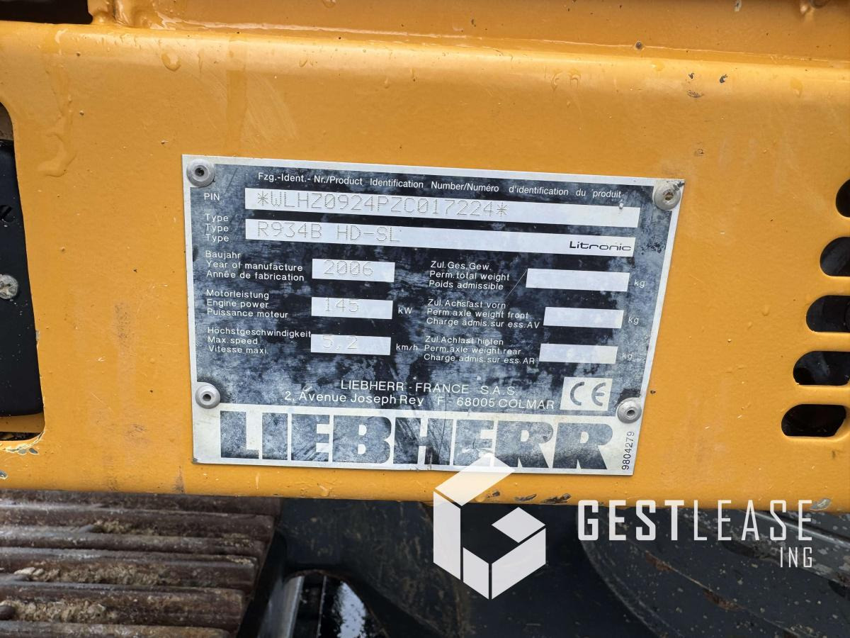 Crawler excavator Liebherr R934B HDSL: picture 9
