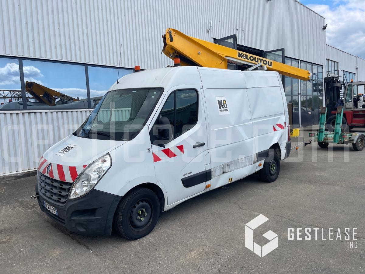 Renault MASTER 3 2.3 DCI 125 avec nacelle KLUBB - Truck mounted aerial platform: picture 1 Renault MASTER 3 2.3 DCI 125 avec nacelle KLUBB - Truck mounted aerial platform: picture 1