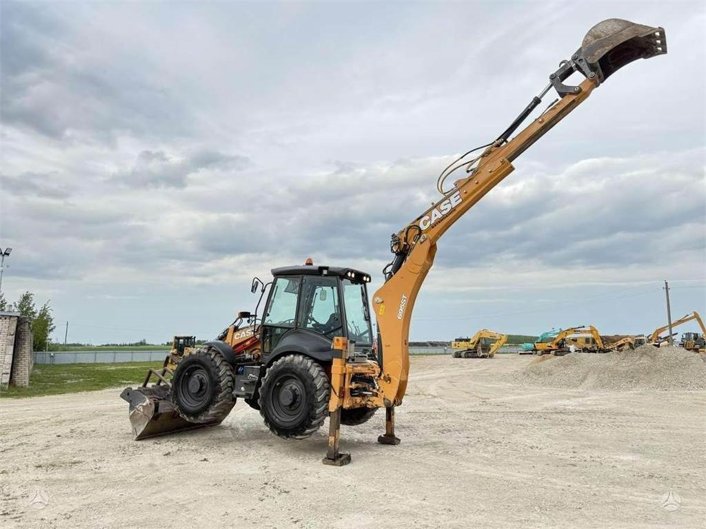 Backhoe loader Case 695 ST: picture 6